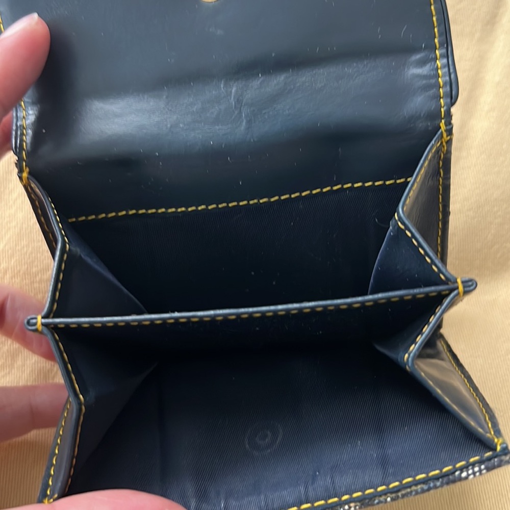 🔥DIOR saddle denim compact wallet vintage - Picture 4 of 12